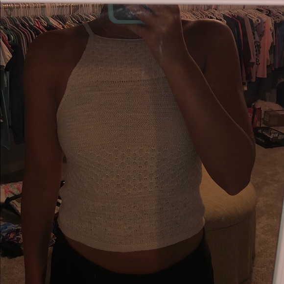 American Eagle Outfitters Tops - American Eagle Cream Top